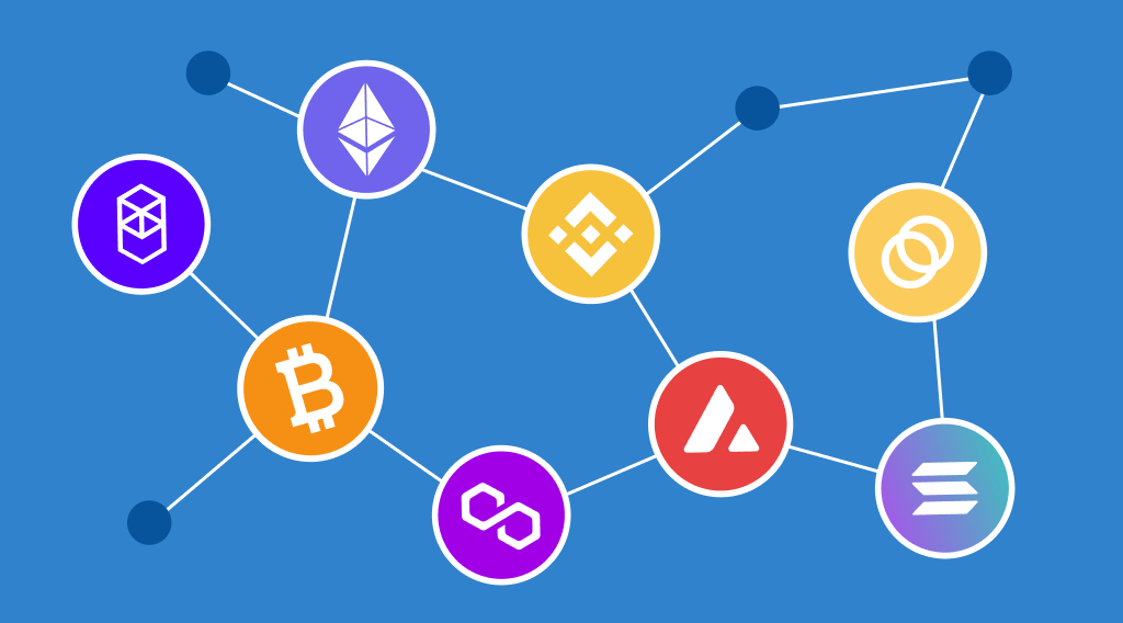 Cross-chain bridge architecture connecting multiple blockchain networks